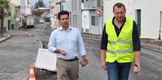 Intervenção na estrada regional em São Roque, em Ponta Delgada, beneficia peões e automobilistas, salienta Diretor Regional