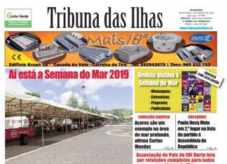 Capa da edição n.º 886 de 2 de agosto 2019