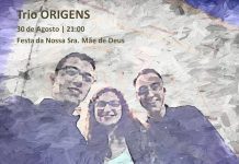 TRIO “ORIGENS” na Povoação a 30 de Agosto