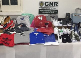 São Miguel – Apreensão de 131 artigos contrafeitos