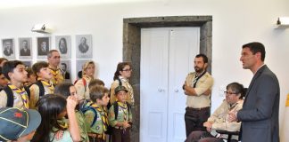 ESCOTEIROS DA MADEIRA RECEBIDOS NOS PAÇOS DO CONCELHO NA LAGOA