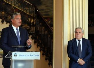 Plano e Orçamento para 2020 vai potenciar mudança que tem estado a acontecer nos Açores nos últimos anos, anuncia Vasco Cordeiro