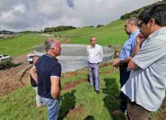 Governo dos Açores investe 140 mil euros para melhorar abastecimento de água à agricultura em Santa Maria