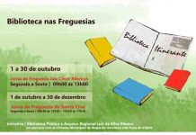 Biblioteca itinerante nas freguesias das Cinco Ribeiras e de Santa Cruz, na Terceira, em outubro