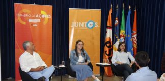 Paulo Moniz e Vitória Silva debateram preocupações da juventude açoriana