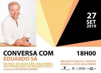 Biblioteca Pública Luís da Silva Ribeiro, em Angra do Heroísmo, promove Conversa com… Eduardo Sá
