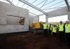 Vasco Cordeiro visita obra do Terminal de Cargas que vai fortalecer capacidade exportadora da Terceira e dos Açores