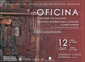 Biblioteca Pública Luís da Silva Ribeiro, em Angra do Heroísmo, promove oficina “O fascínio das palavras: os contos de Sophia para a juventude”