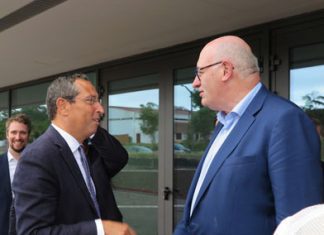 João Ponte escreve ao Comissário Europeu Phill Hogan para reconhecer o seu contributo e empenho no desenvolvimento da agricultura nos Açores