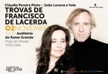 Temporada Artística 2019 promove concerto “Trovas de Francisco de Lacerda”, na Praia da Vitória