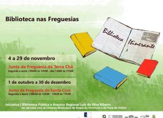 Biblioteca Itinerante chega às freguesias da Terra Chã e Santa Cruz