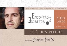 Biblioteca Pública e Arquivo Regional Luís da Silva Ribeiro promove Encontro com o Escritor José Luís Peixoto