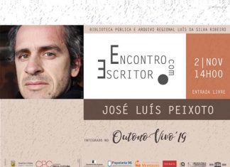 Biblioteca Pública e Arquivo Regional Luís da Silva Ribeiro promove Encontro com o Escritor José Luís Peixoto