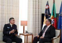 Presidente do Governo recebeu Comandante Regional da PSP