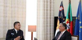 Presidente do Governo recebeu Comandante Regional da PSP