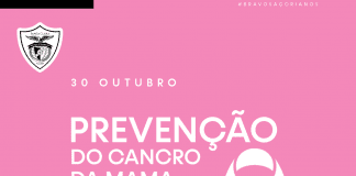 Núcleo Regional dos Açores e Clube Desportivo de Santa Clara Juntos contra o cancro de mama