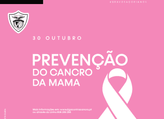 Núcleo Regional dos Açores e Clube Desportivo de Santa Clara Juntos contra o cancro de mama