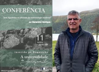 Biblioteca Pública Luís da Silva Ribeiro, em Angra do Heroísmo, promove conferência “José Agostinho na Alvorada da Meteorologia Moderna”