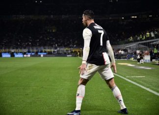 Ronaldo salva liderança da Juventus com penálti no período de descontos