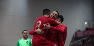 Portugal goleia Letónia no arranque da qualificação para o Mundial de futsal