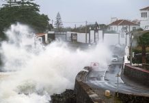 Açores sob aviso amarelo devido a chuva, agitação marítima e vento