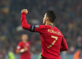 Cristiano Ronaldo somou 95.º golo por Portugal
