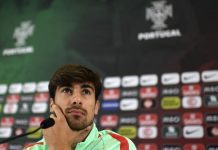 Euro2020: André Gomes substitui lesionado William Carvalho na seleção portuguesa