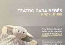 Biblioteca Pública Luís da Silva Ribeiro, em Angra do Heroísmo, apresenta teatro para bebés