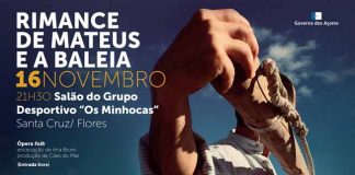 Temporada Artística 2019 chega às Flores com “Rimance de Mateus e a Baleia” e oficina “Arquétipos Físicos”