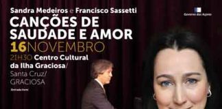 Temporada Artística 2019 promove recital “Canções de Saudade e Amor” na Graciosa