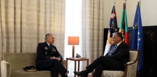 Presidente do Governo recebeu Comandante da Zona Aérea dos Açores