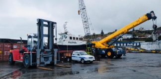 PORTOS DOS AÇORES, S.A. REFORÇOU EQUIPAMENTO PORTUÁRIO NAS LAJES DAS FLORES