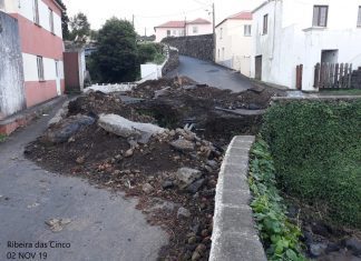 Cinco meses depois as pontes continuam caídas