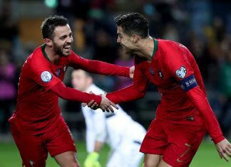 Ronaldo, Bernardo Silva e Bruno Fernandes nomeados para equipa do ano da UEFA