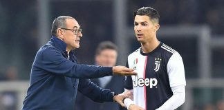 Maurizio Sarri diz que Ronaldo tem dificuldades a treinar há semanas. “Tantos jogadores nestas condições teriam dado um passo atrás”
