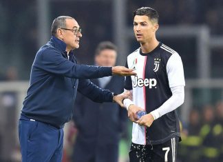 Maurizio Sarri diz que Ronaldo tem dificuldades a treinar há semanas. “Tantos jogadores nestas condições teriam dado um passo atrás”