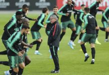 Seleção portuguesa: é dia de treino