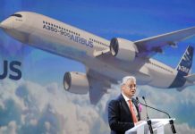 Airbus vende 50 aviões A350 à Emirates