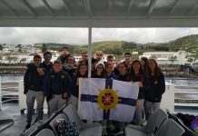 Nadadores do CNH em estágio de Natal em Rio Maior