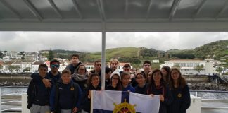 Nadadores do CNH em estágio de Natal em Rio Maior