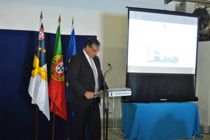DR/TI Apresentação do projeto durante a visita Estaturária do Governo ao Faial