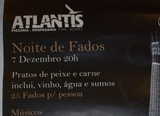 Campanha de Natal – Pizzaria Atlantis promove noite de fados para angariação de fundos para instituições locais