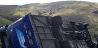 Acidente com autocarro deixa 14 mortos no Peru