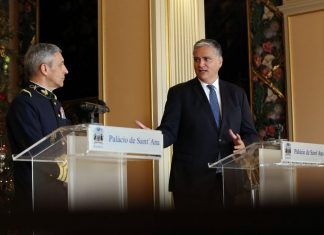 Presidente do Governo recebeu Comandante Operacional da GNR
