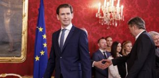 Sebastian Kurz investido à frente de governo de coligação na Áustria