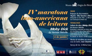Museu de Angra do Heroísmo promove 4.ª Maratona Luso-Americana de Leitura de ‘Moby Dick’, de Herman Melville