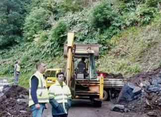 Governo dos Açores avança com intervenção no acesso rodoviário à Fajã do Ouvidor, em São Jorge