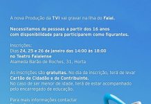 Faial – TVI procura figurantes para nova produção de ficção
