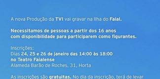 Faial – TVI procura figurantes para nova produção de ficção