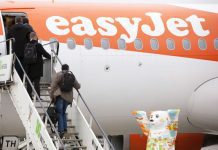 EasyJet transportou 22,2 milhões de passageiros no último trimestre de 2019